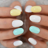 Pastel Fake Nails