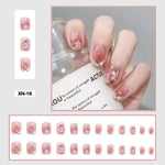 Floral Fake Nails