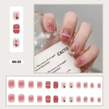 Floral Fake Nails